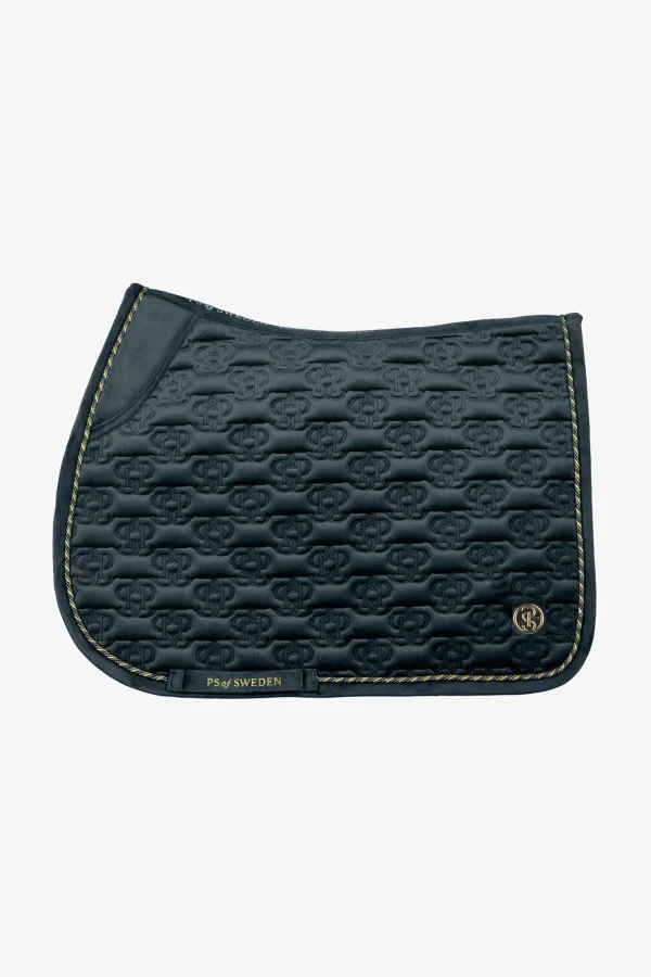 PS of Sweden Saddle Pad Velvet Monogram Jump