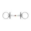 Sprenger Nathe Loose Ring Snaffle 20mm w/ Flexible Mullen Mouth, Copper Middle Link (70mm ring)