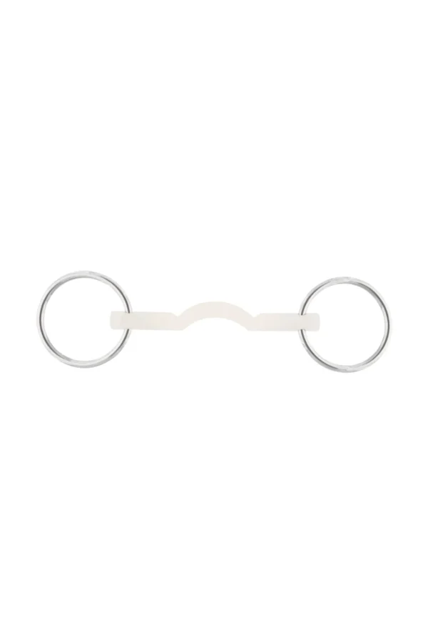 Sprenger Nathe Mullen Mouth Bit 15mm Soft, w/ Port (70mm ring)