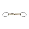 Sprenger Novocontact Loose Ring Snaffle 14mm Single Jointed Sensogan 70mm Stainless Steel Rings