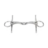 Sprenger Satinox Full Cheek Snaffle 14mm Stainless Steel Double Jointed