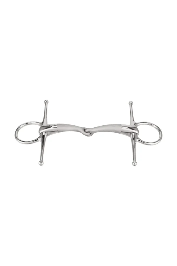 Sprenger Satinox Full Cheek Snaffle 14mm Stainless Steel Single Jointed