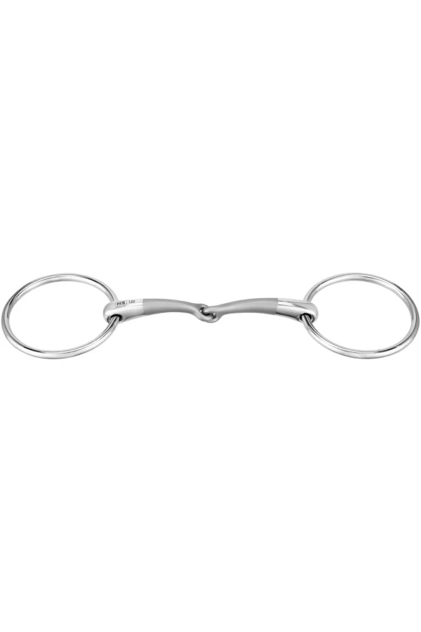 Sprenger Satinox Single Jointed Loose Ring Snaffle, 12mm