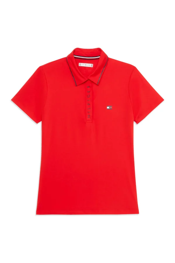 Tommy Hilfiger Equestrian Harlem Short Sleeve Logo Polo Shirt