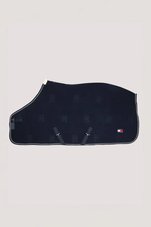 Tommy Hilfiger Equestrian Oxford Fleece Cooler Rug