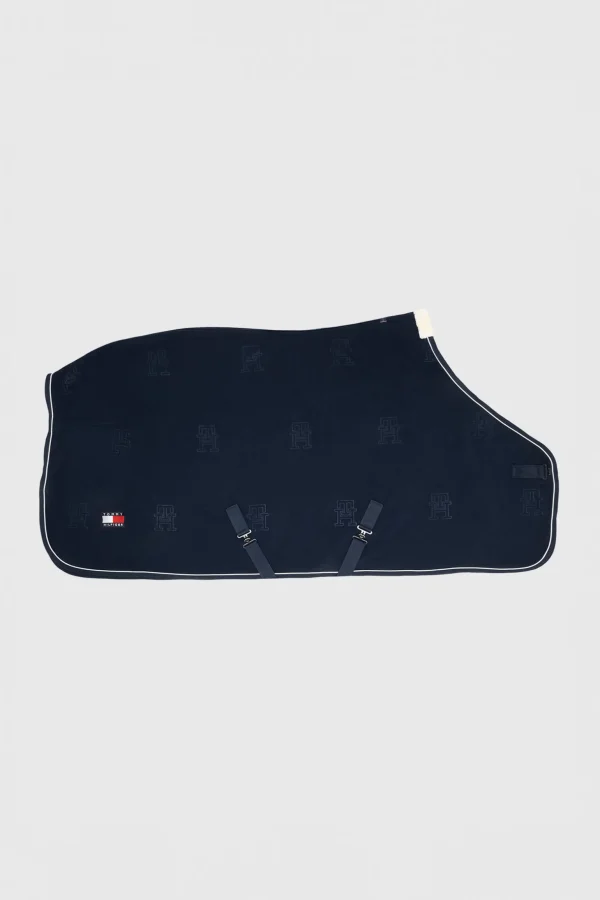 Tommy Hilfiger Equestrian Oxford Fleece Cooler Rug