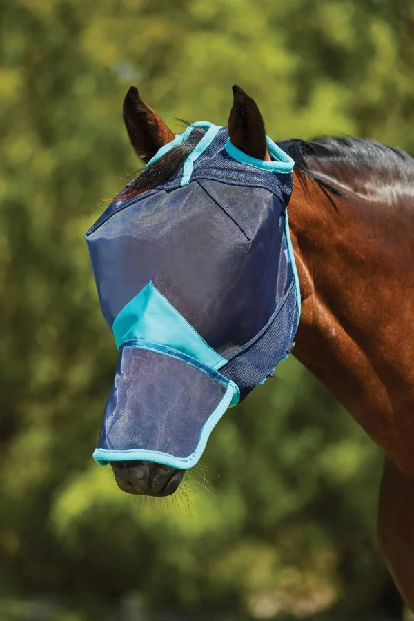 Weatherbeeta Comfitec Deluxe Fine Mesh Mask with Nose