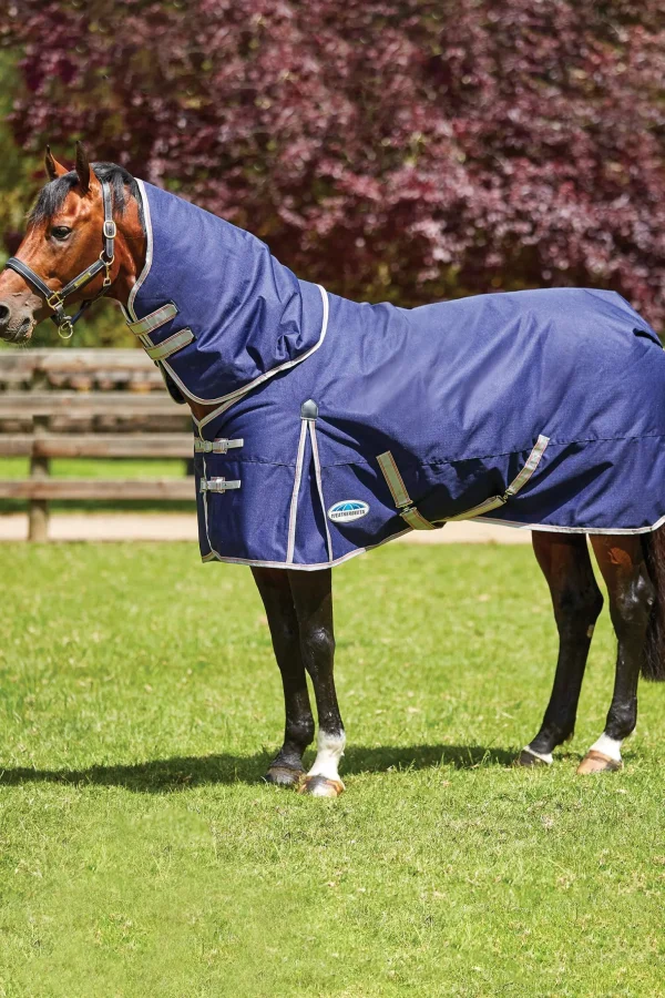 Weatherbeeta Comfitec Essential Detach-a-Neck Medium Turnout Rug, 220g