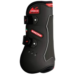 Zandona Carbon Air Tendon Boots with Hook and Loop Closure